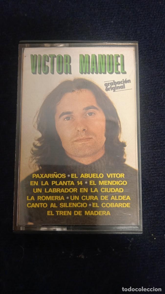 Casetes antiguos: Casete Victor manuel. - Foto 1