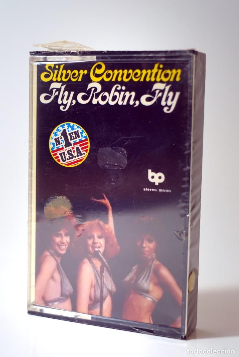 Casetes antiguos: Silver Convention &ndash; Fly, Robin, Fly / Tiger Baby - Foto 1