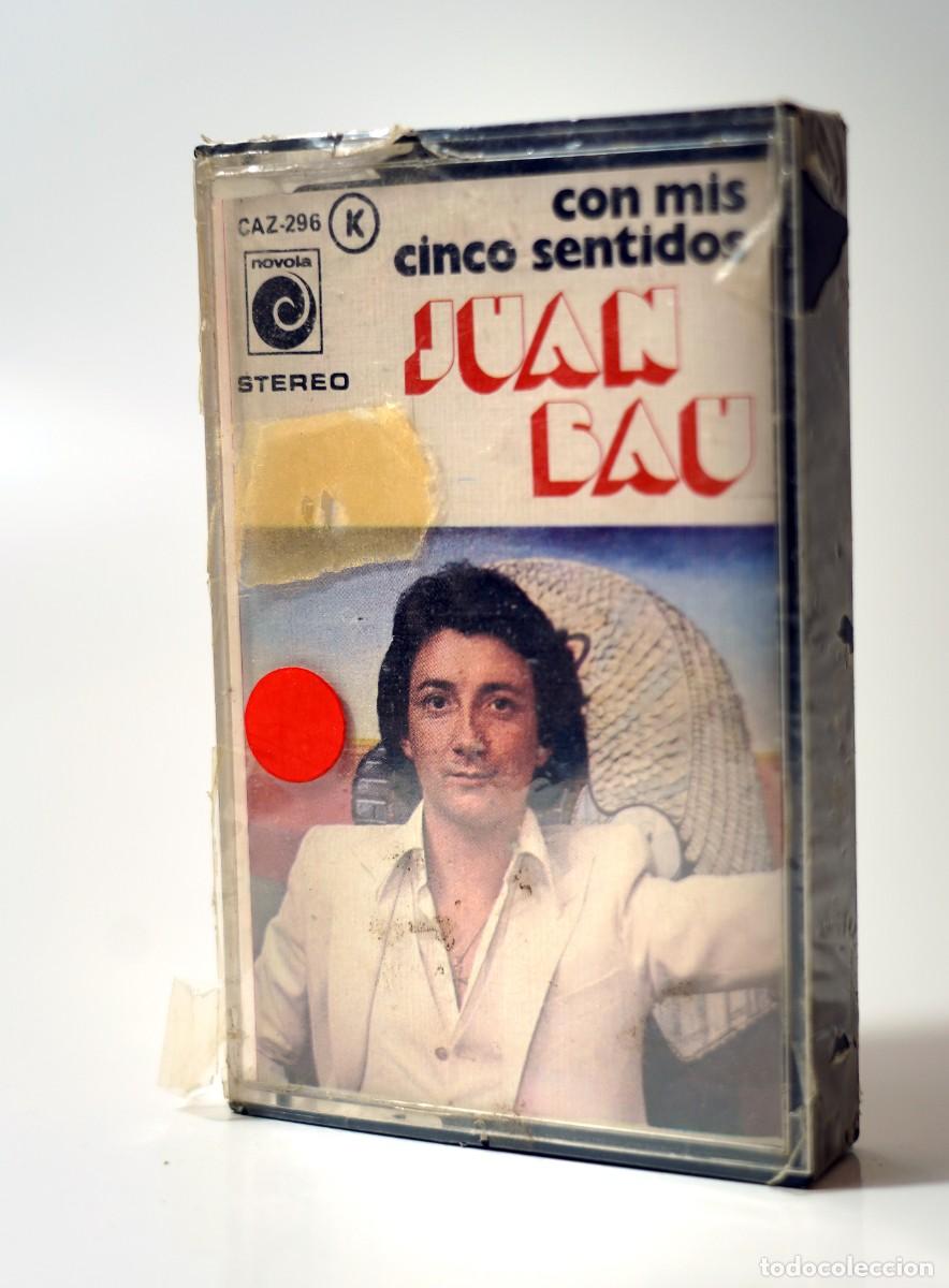 Casetes antiguos: Juan Bau &ndash; Con Mis Cinco Sentidos - Foto 1