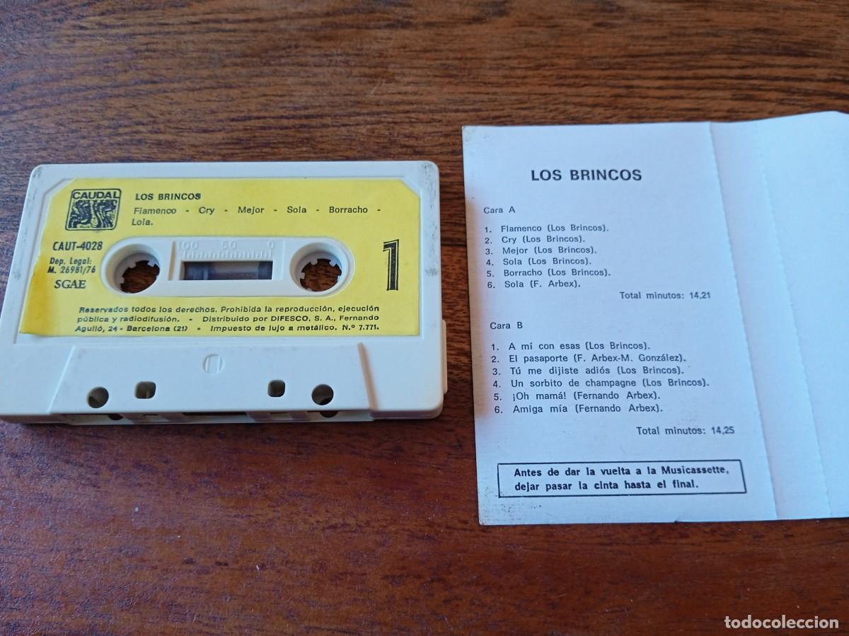 Casetes antiguos: Los Brincos - Exitos - Casetes Original Caudal 1976 - Foto 2