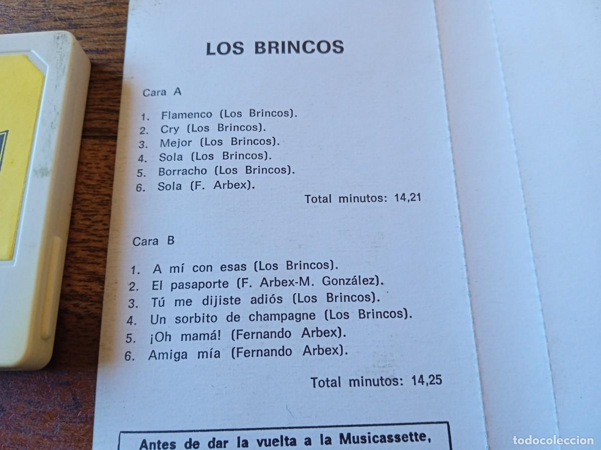 Casetes antiguos: Los Brincos - Exitos - Casetes Original Caudal 1976 - Foto 3