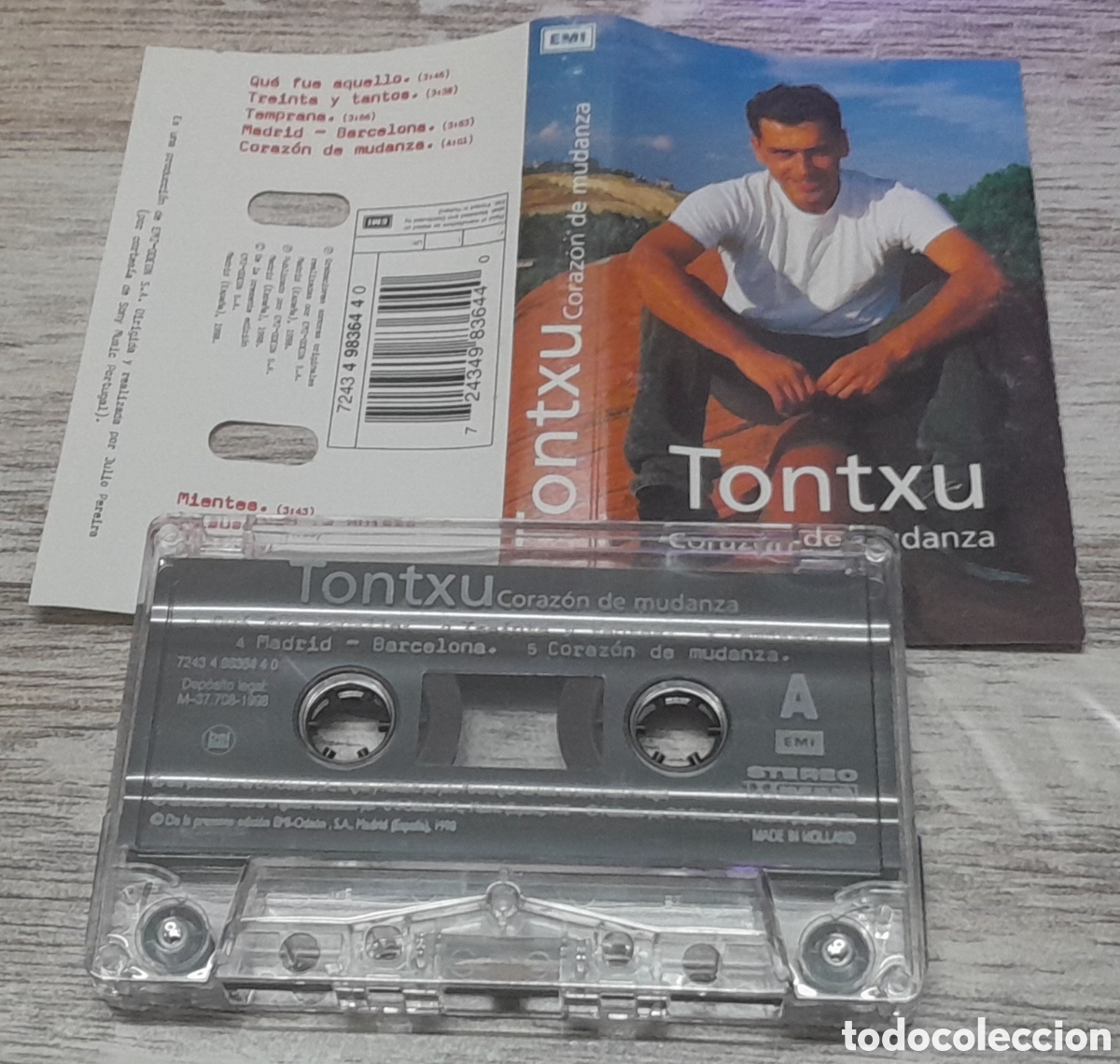 Casetes antiguos: TONTXU - CORAZ&Oacute;N DE MUDANZA - Foto 1