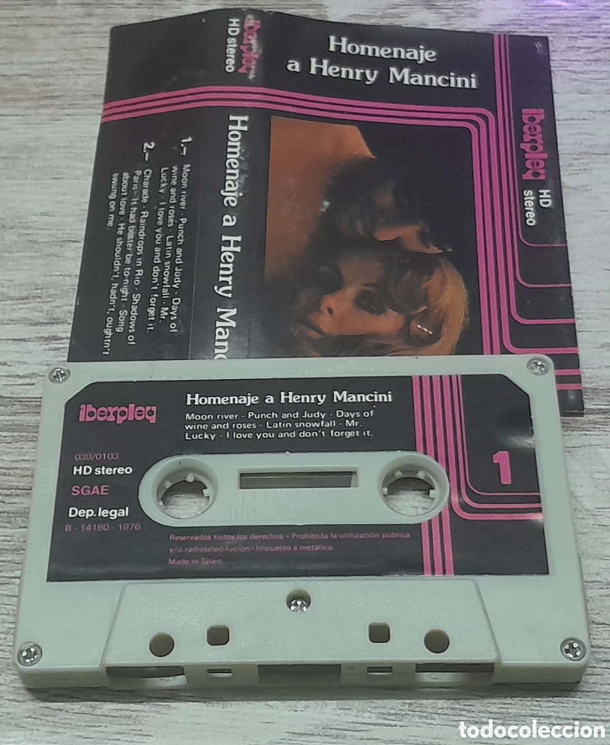 Casetes antiguos: HOMENAJE A HENRY MANCINI - Foto 1