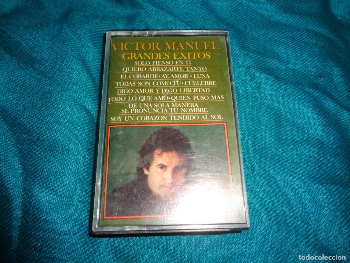 Casetes antiguos: VICTOR MANUEL. GRANDES EXITOS. CBS, 1982. CASETE - Foto 1
