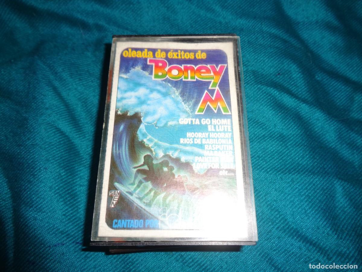Casetes antiguos: BONEY M. OLEADA DE EXITOS. SEVEN, 1979. SPAIN. CASETE - Foto 1