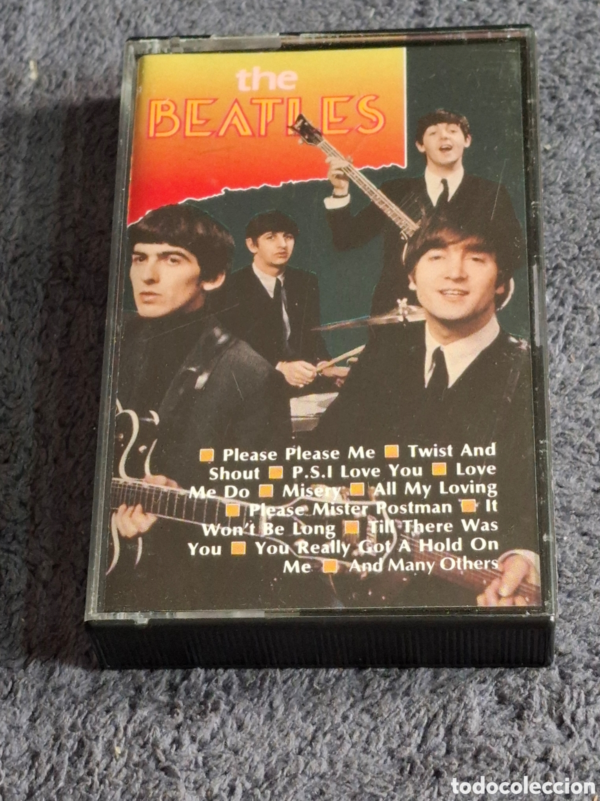 Casetes antiguos: CT18. Beatles, BRS, 1990.