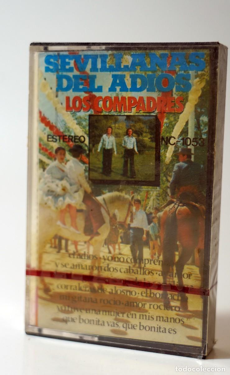 Casetes antiguos: Los Compadres (4) &ndash; Sevillanas Del Adios - Foto 1