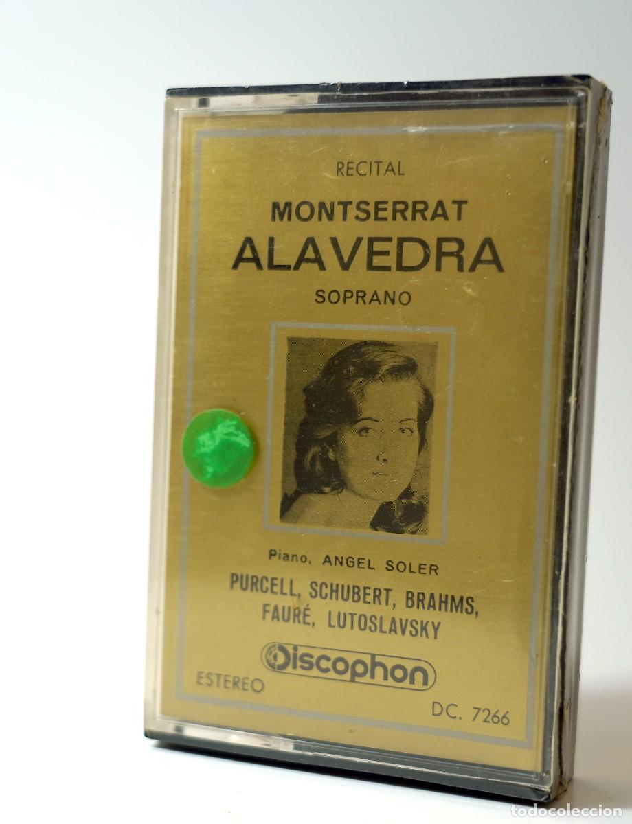 Casetes antiguos: Montserrat Alavedra, &Agrave;ngel Soler &ndash; Recital - Foto 1