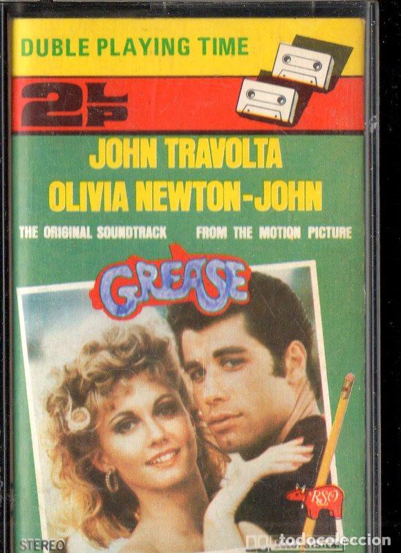 Casetes antiguos: Grease. Banda sonsora original 2 LPs. - Foto 1