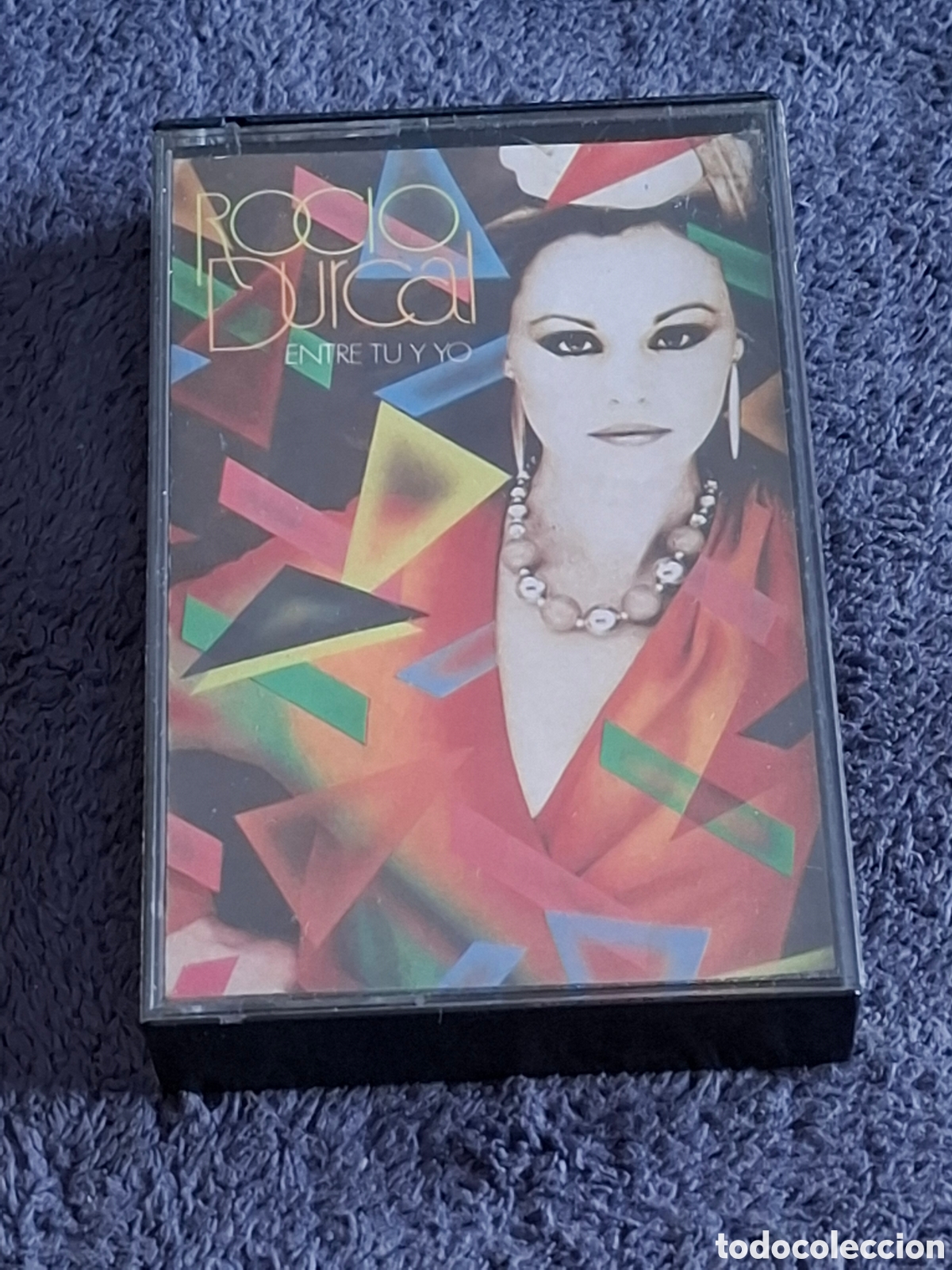Casetes antiguos: CT18. Roc&iacute;o D&uacute;rcal - Entre T&uacute; Y Yo, Ariola, 1983.