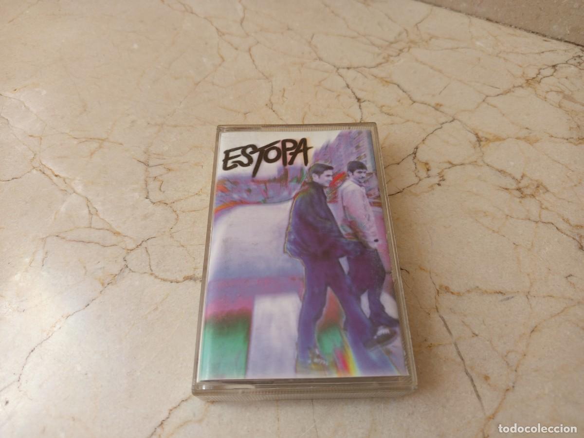 Casetes antiguos: CINTA CASSETTE ESTOPA PRIMER DISCO DIF&Iacute;CIL! Funciona perfectamente - Foto 1