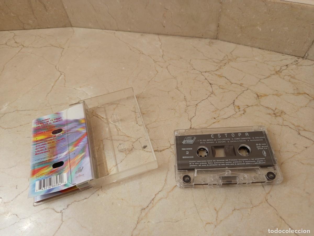 Casetes antiguos: CINTA CASSETTE ESTOPA PRIMER DISCO DIF&Iacute;CIL! Funciona perfectamente - Foto 3