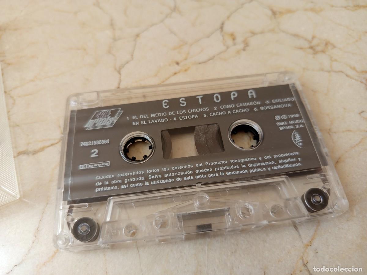 Casetes antiguos: CINTA CASSETTE ESTOPA PRIMER DISCO DIF&Iacute;CIL! Funciona perfectamente - Foto 4
