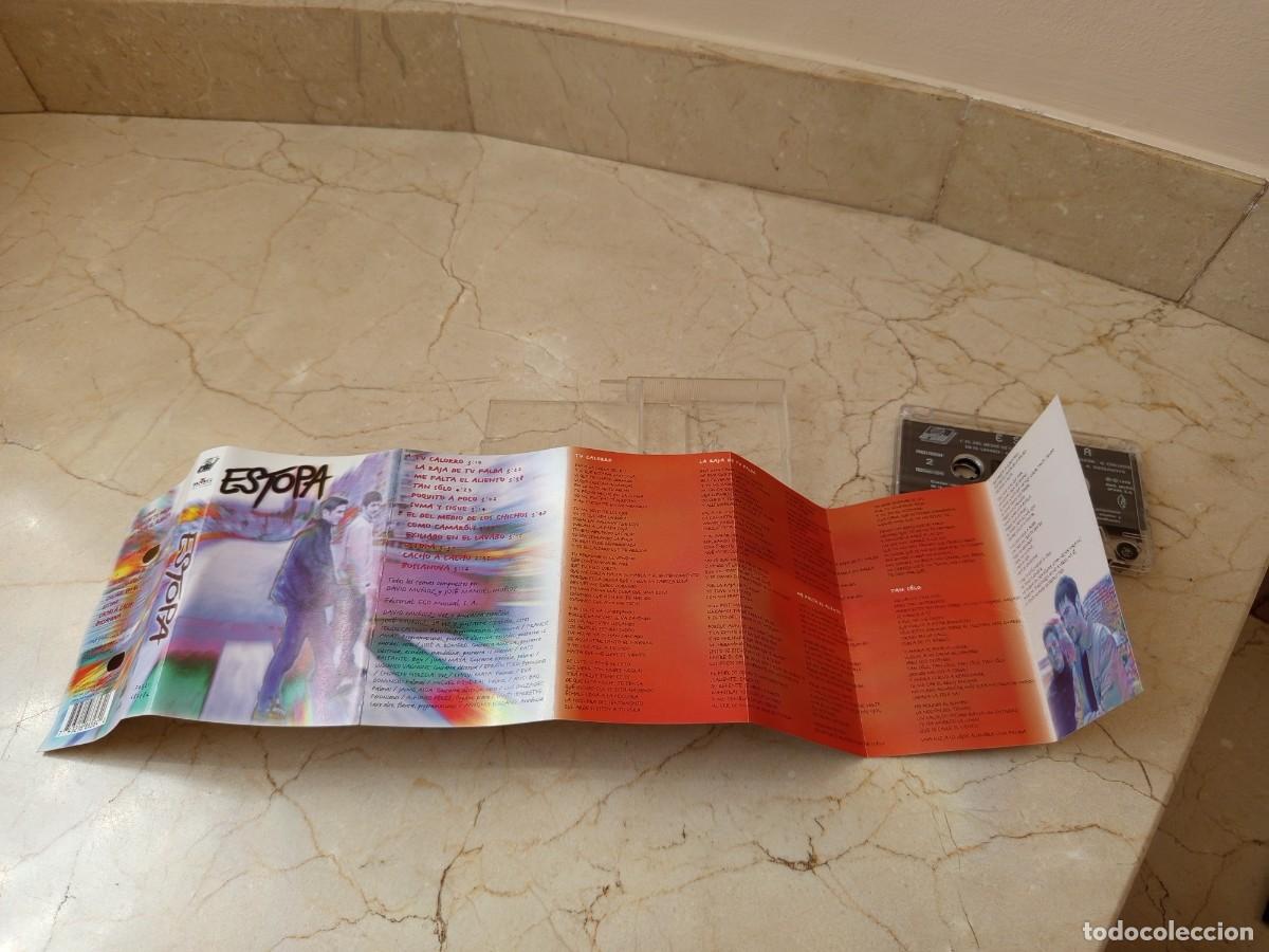 Casetes antiguos: CINTA CASSETTE ESTOPA PRIMER DISCO DIF&Iacute;CIL! Funciona perfectamente - Foto 5