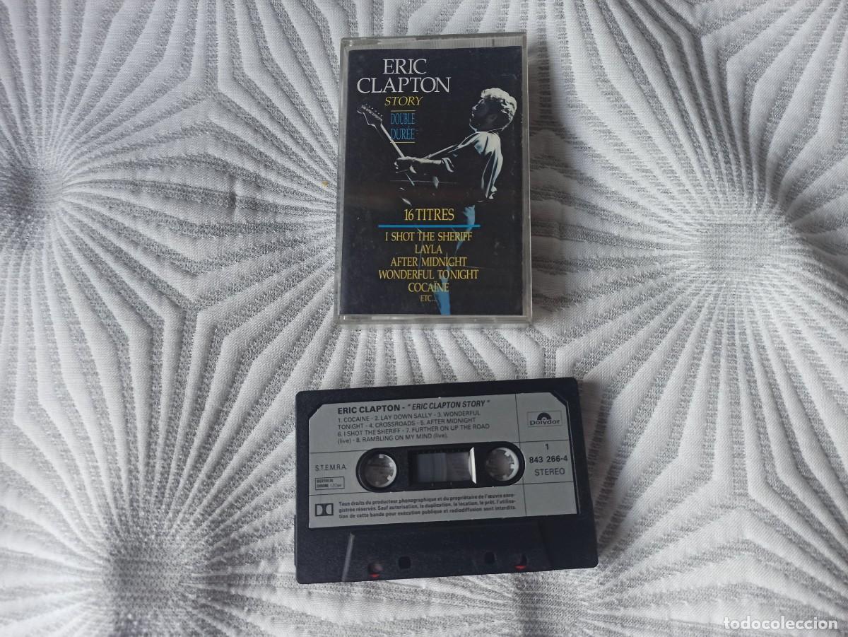 Casetes antiguos: Eric Clapton &ndash; Story. francia, 1990 - Foto 1