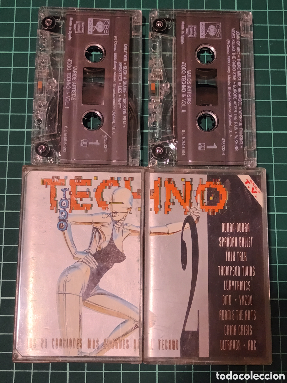 Casetes antiguos: Todo techno II cassetes - Foto 1