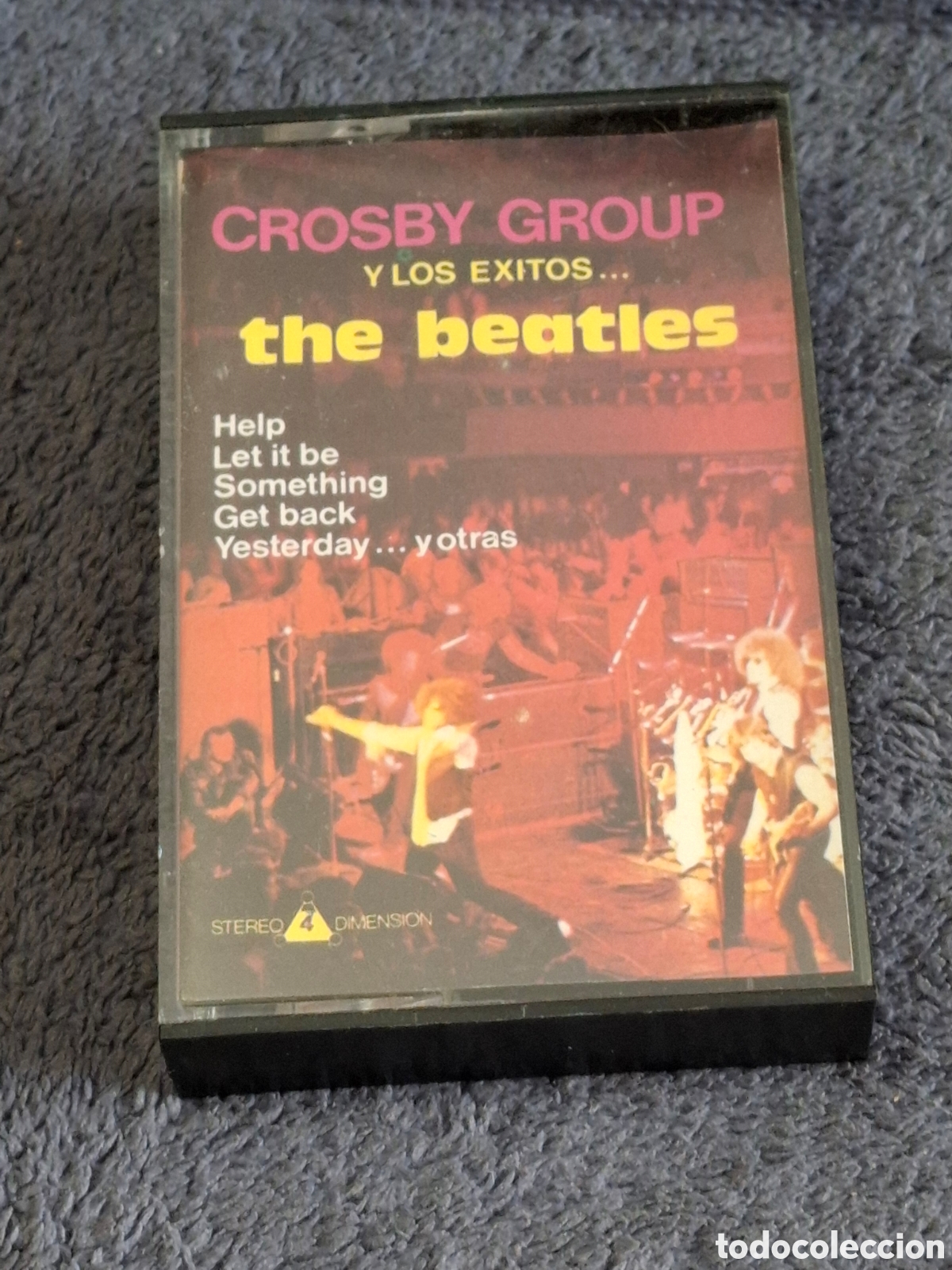 Casetes antiguos: C19. Crosby Group Y Los &Eacute;xitos The Beatles - Homenaje A Los Beatles, Eda 1979.