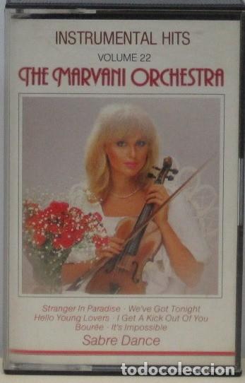 Casetes antiguos: THE MARVANI ORCHESTRA - INSTRUMENTAL HITS - VOLUME 22 - CASETE