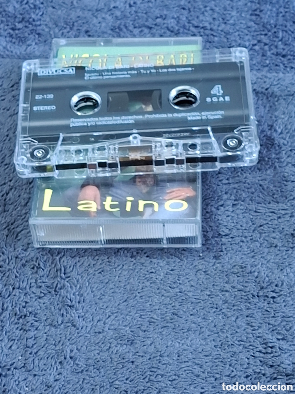 Casetes antiguos: C19. Nicola Dibari - Latino 2, Divucsa, 1996. - Foto 3