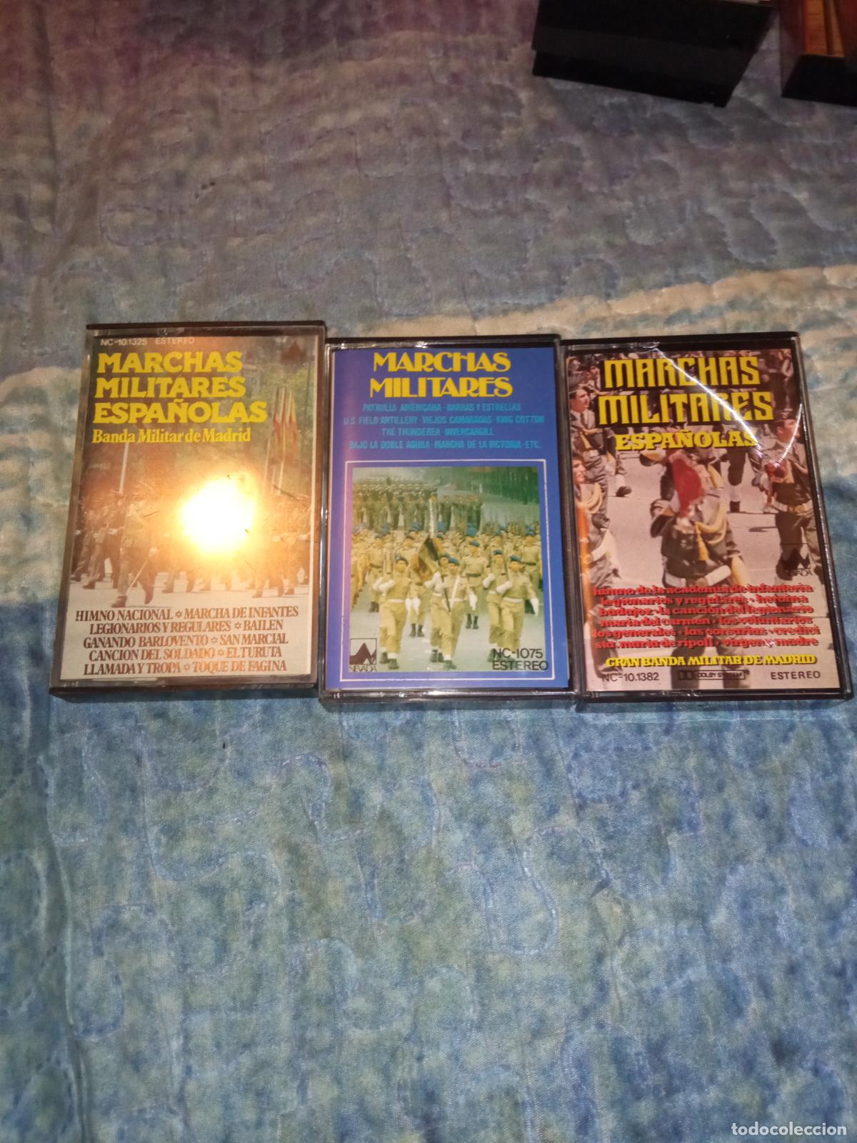 Cassettes Anciennes: Casetes de marchas militares