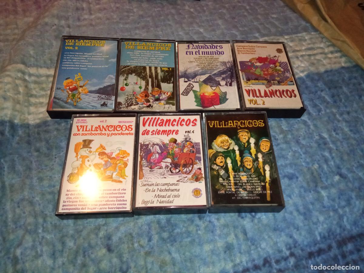 Casetes antiguos: lote de casetes de villancicos