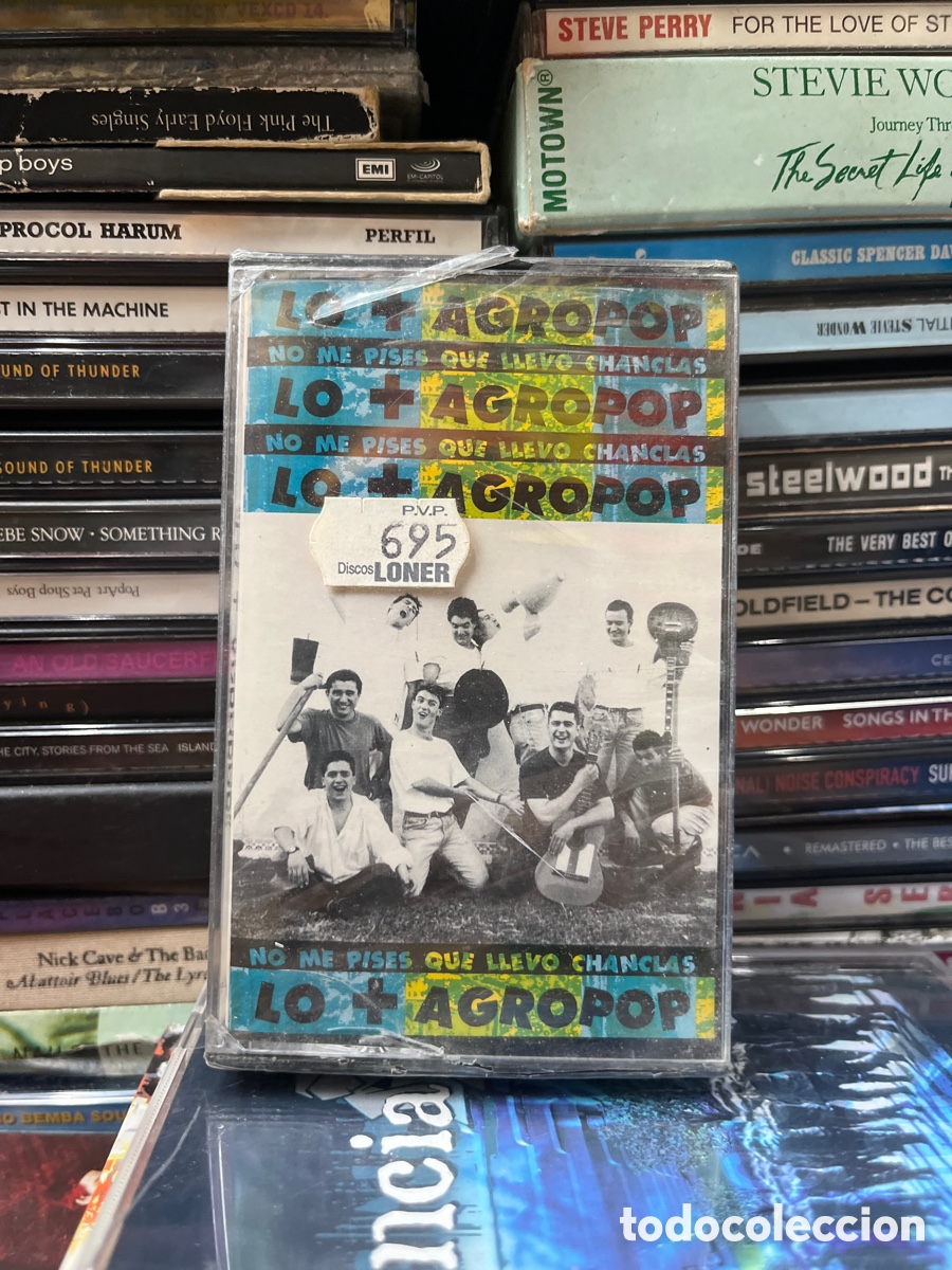 Casetes antiguos: no me pises que llevo chanclas lo + agropop precintado