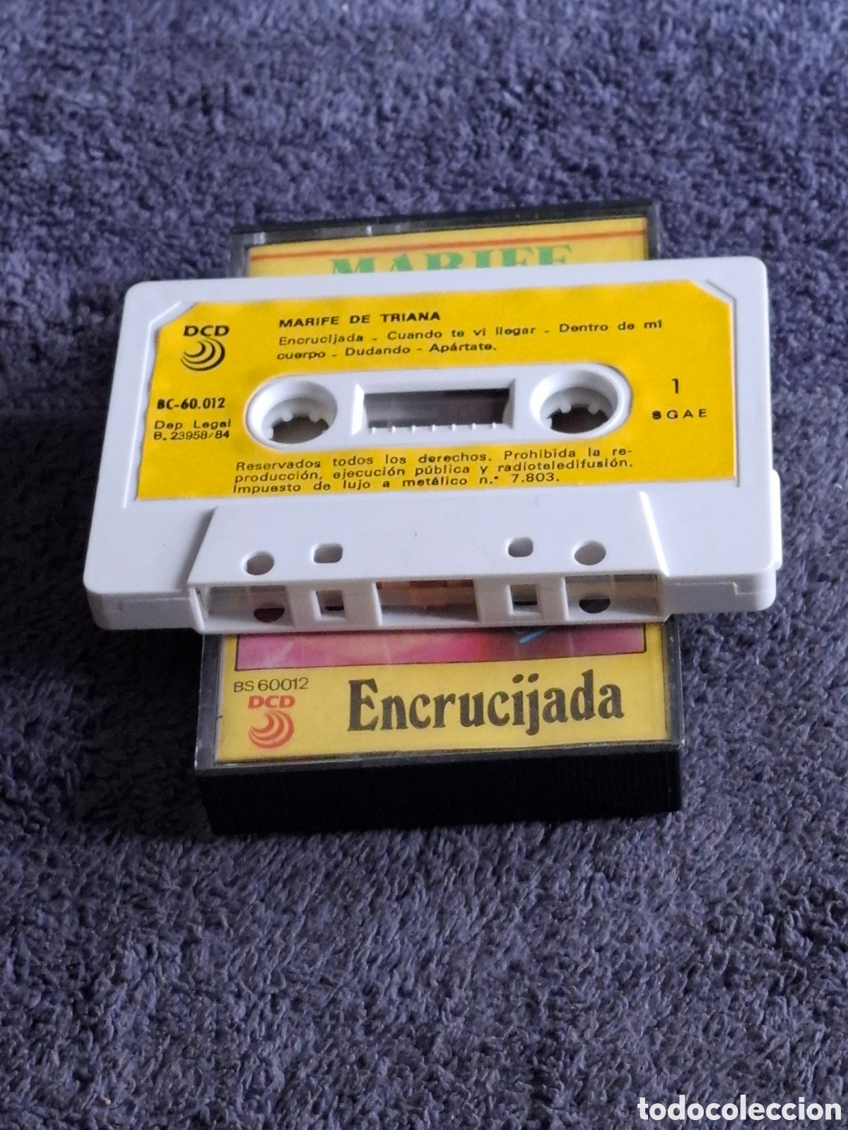 Casetes antiguos: C19. Marife De Triana - Encrucijada, Dcd, 1984. - Foto 2