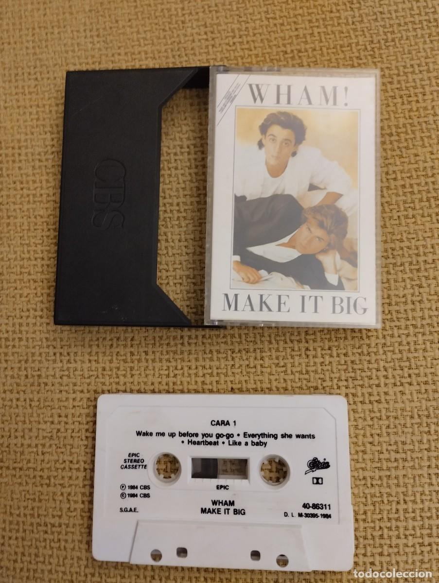 Casetes antiguos: Cinta de cassette antigua Wham! - Foto 3