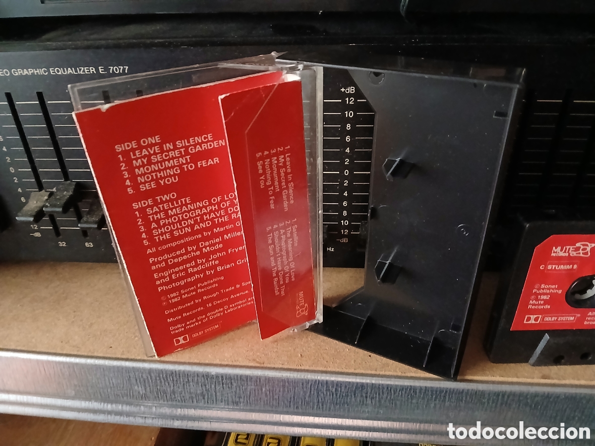 Casetes antiguos: Depeche mode. Abroken Frame. Cassette cinta 1982 - Foto 2