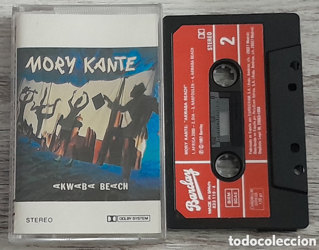 Casetes antiguos: MORY KANTE - AKWABA BEACH - Foto 1