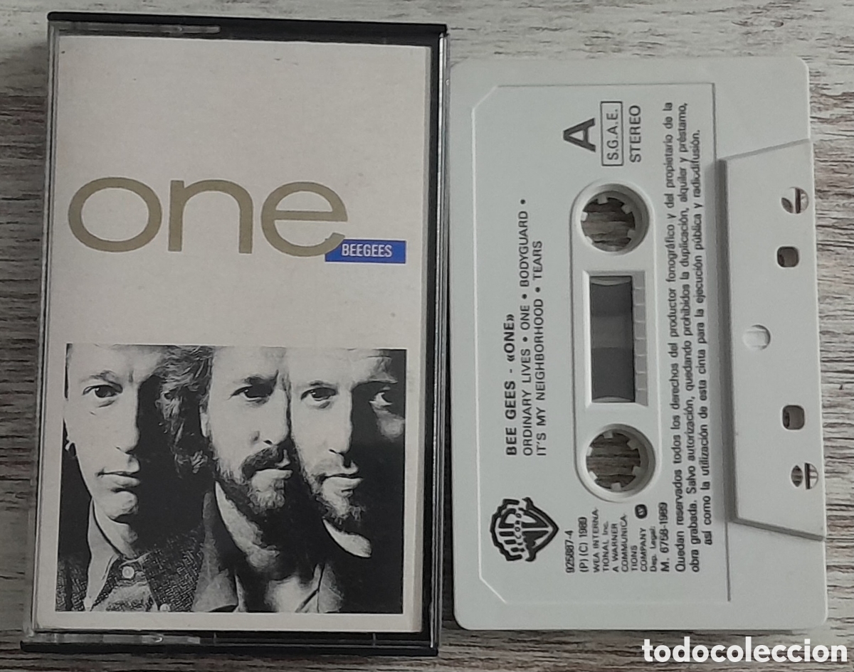 Casetes antiguos: BEE GEES - ONE - WARNER BROS - Foto 1