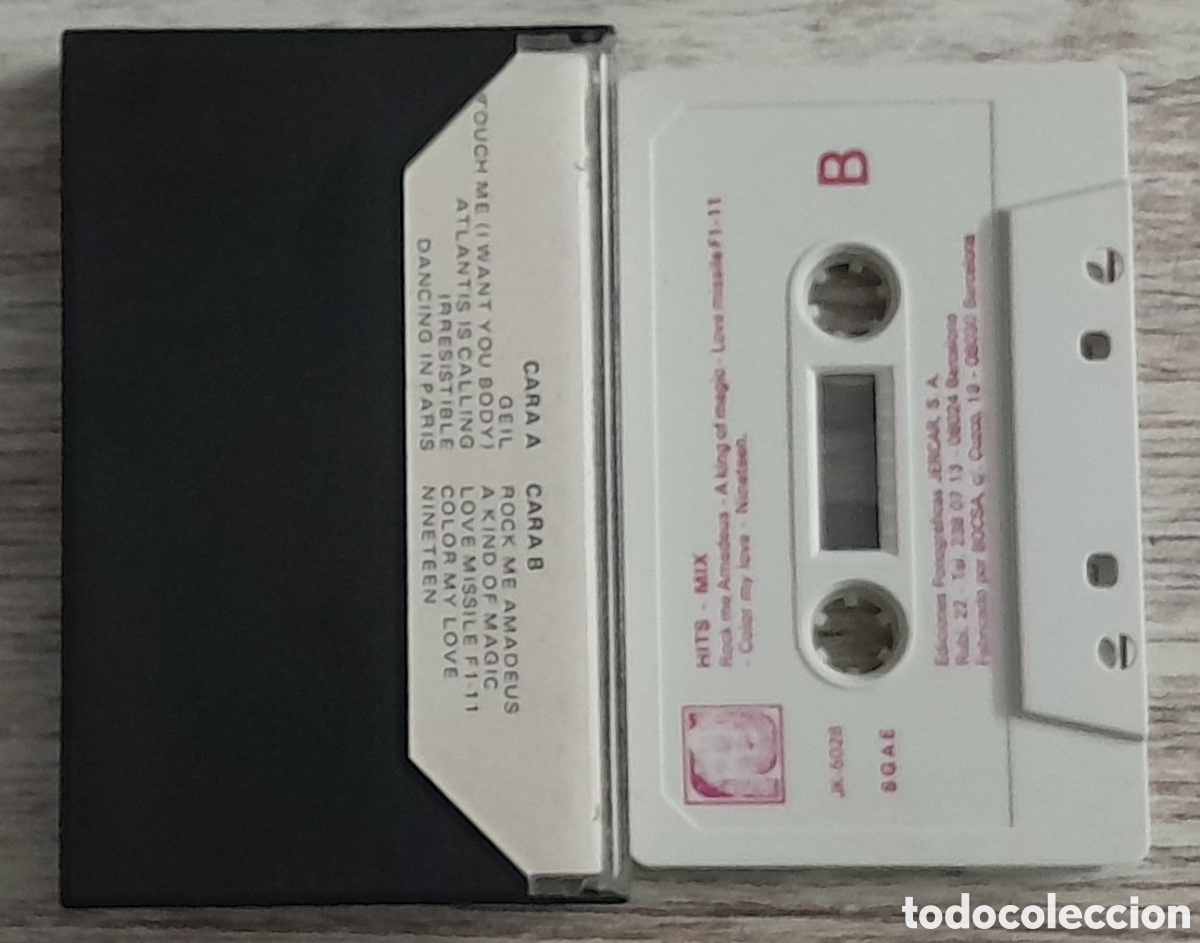Casetes antiguos: HITS-MIX - JERCAR - 1986 - Foto 2