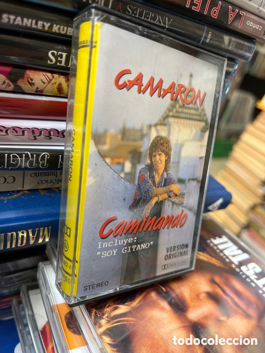 Casetes antiguos: camar&oacute;n caminando soy gitano - Foto 1