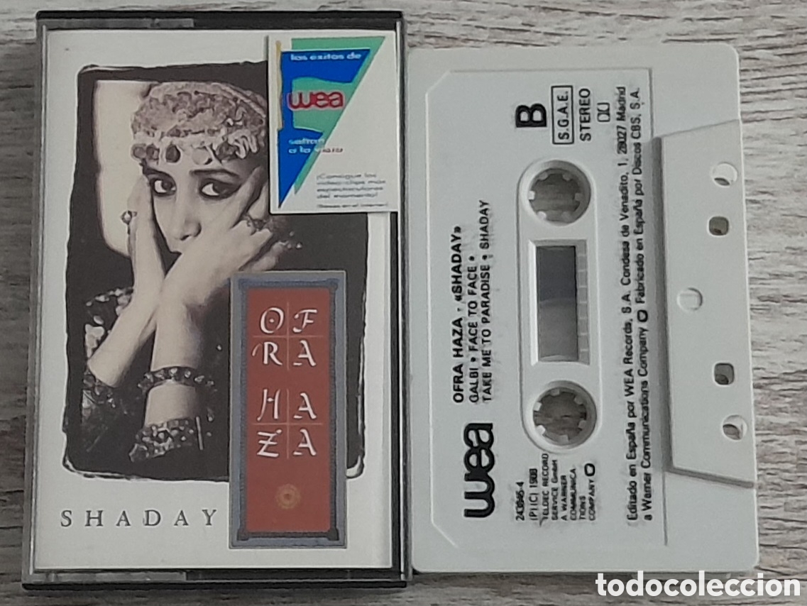 Casetes antiguos: OFRA HAZA - SHADAY - WEA - Foto 1