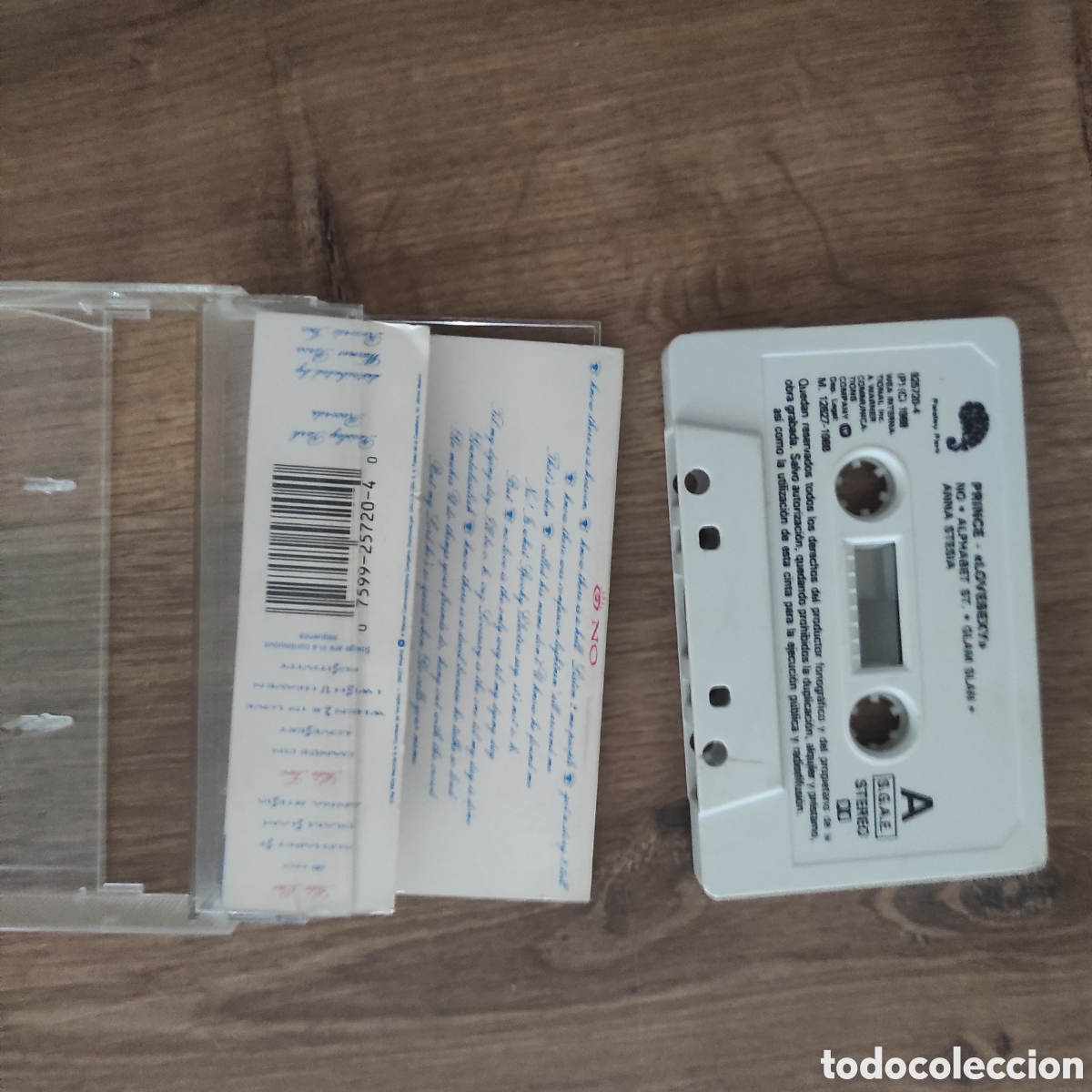 Casetes antiguos: Prince - Lovesexy - Cassette - Foto 4