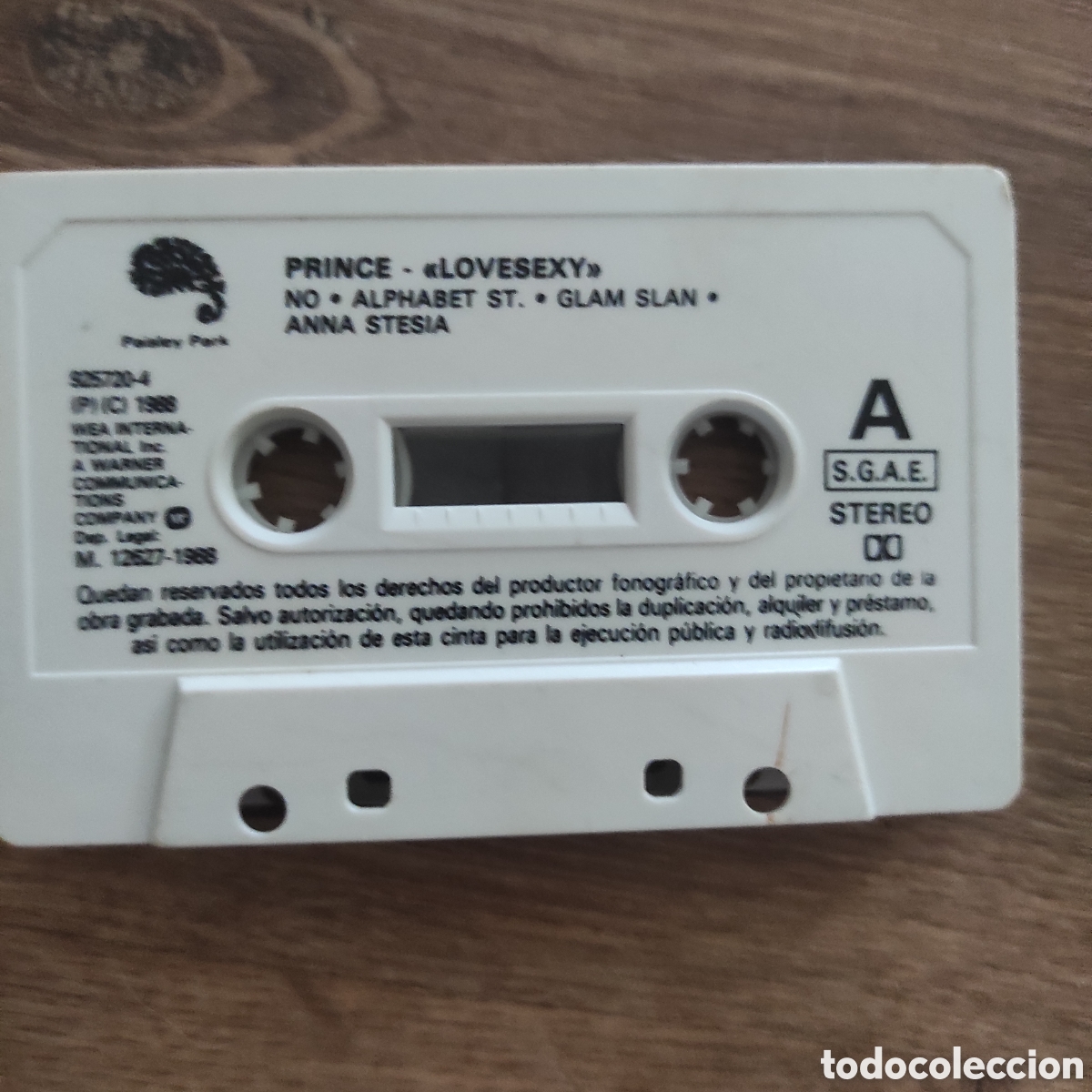 Casetes antiguos: Prince - Lovesexy - Cassette - Foto 8