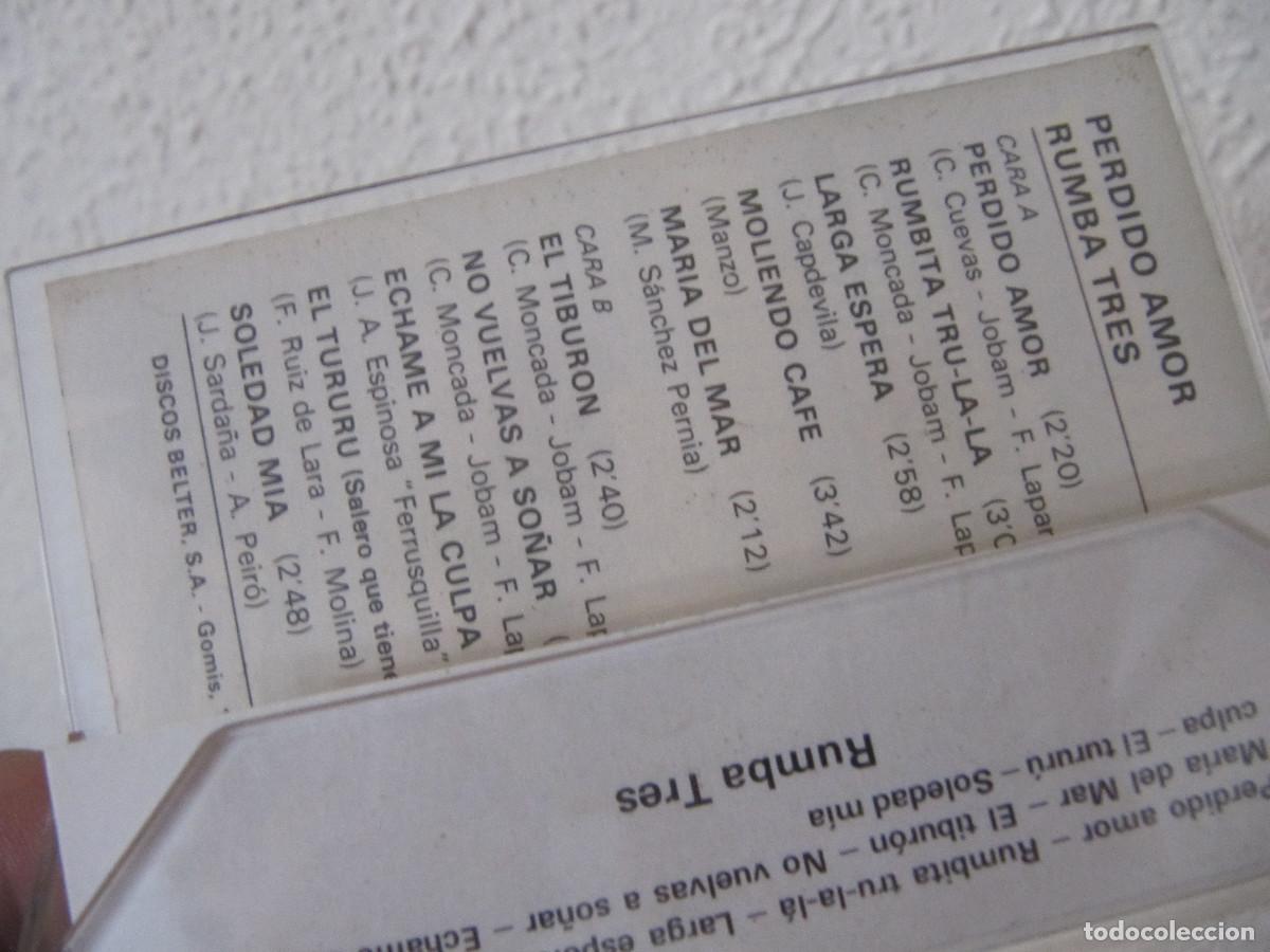 Casetes antiguos: RUMBA 3: PERDIDO AMOR - Foto 5