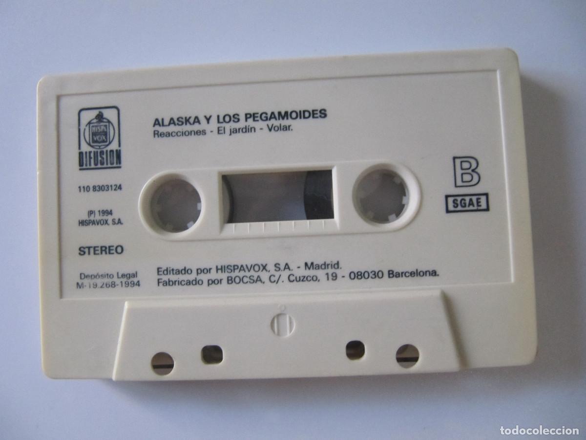 Casetes antiguos: Alaska y los pegamoides cassette HISPAVOX - Foto 3