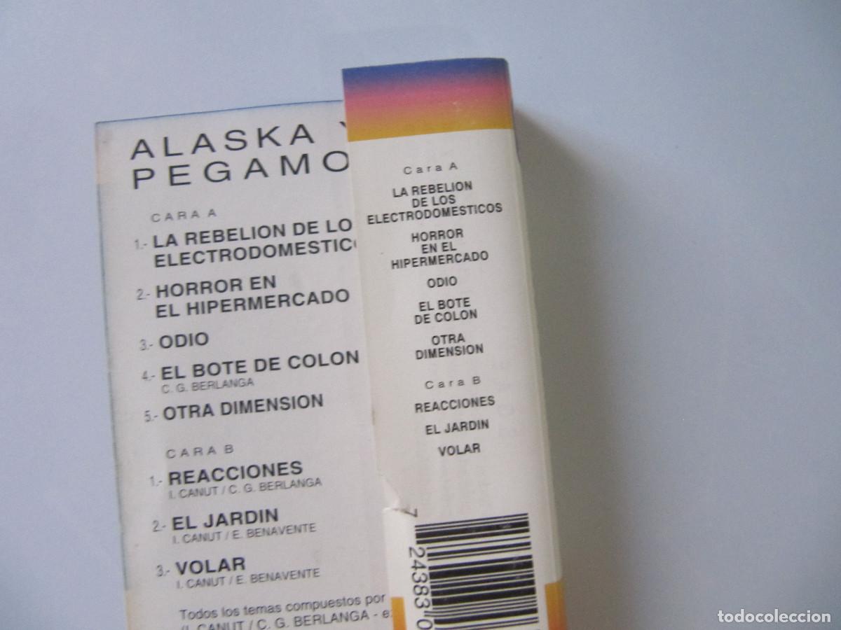 Casetes antiguos: Alaska y los pegamoides cassette HISPAVOX - Foto 4