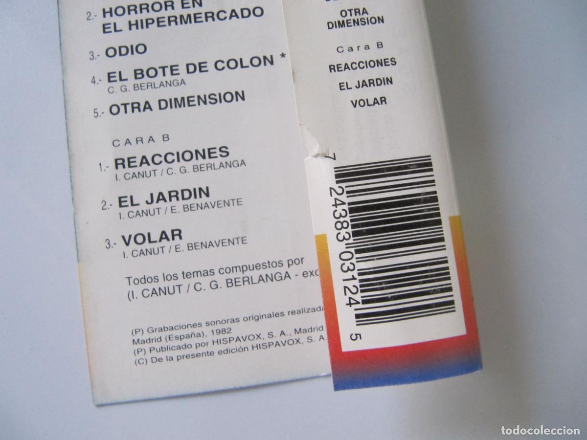 Casetes antiguos: Alaska y los pegamoides cassette HISPAVOX - Foto 5
