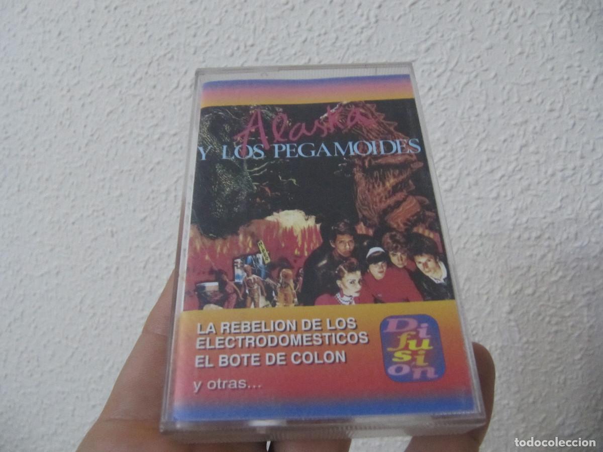Casetes antiguos: Alaska y los pegamoides cassette HISPAVOX - Foto 1