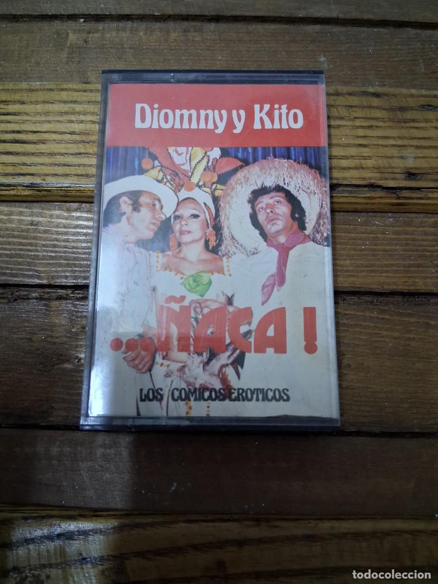 Casetes antiguos: Casete de m&uacute;sica Diomny y kito &ntilde;aca los c&oacute;micos eroticos