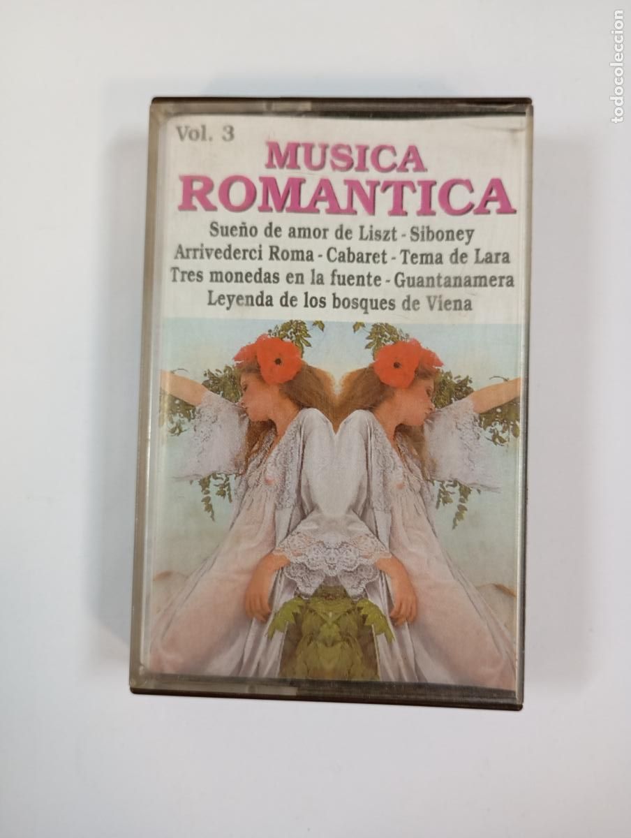 Cassetes antigas: M&Uacute;SICA ROM&Aacute;NTICA. VOL. VOLUMEN 3. CASETE. TDKCST52B