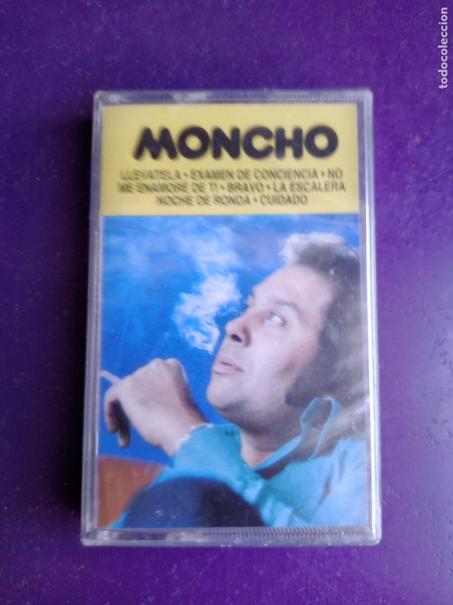 Casetes antiguos: MONCHO - EL GITANO DEL BOLERO - CASETE DCD 1989 - PRECINTADA - Foto 1