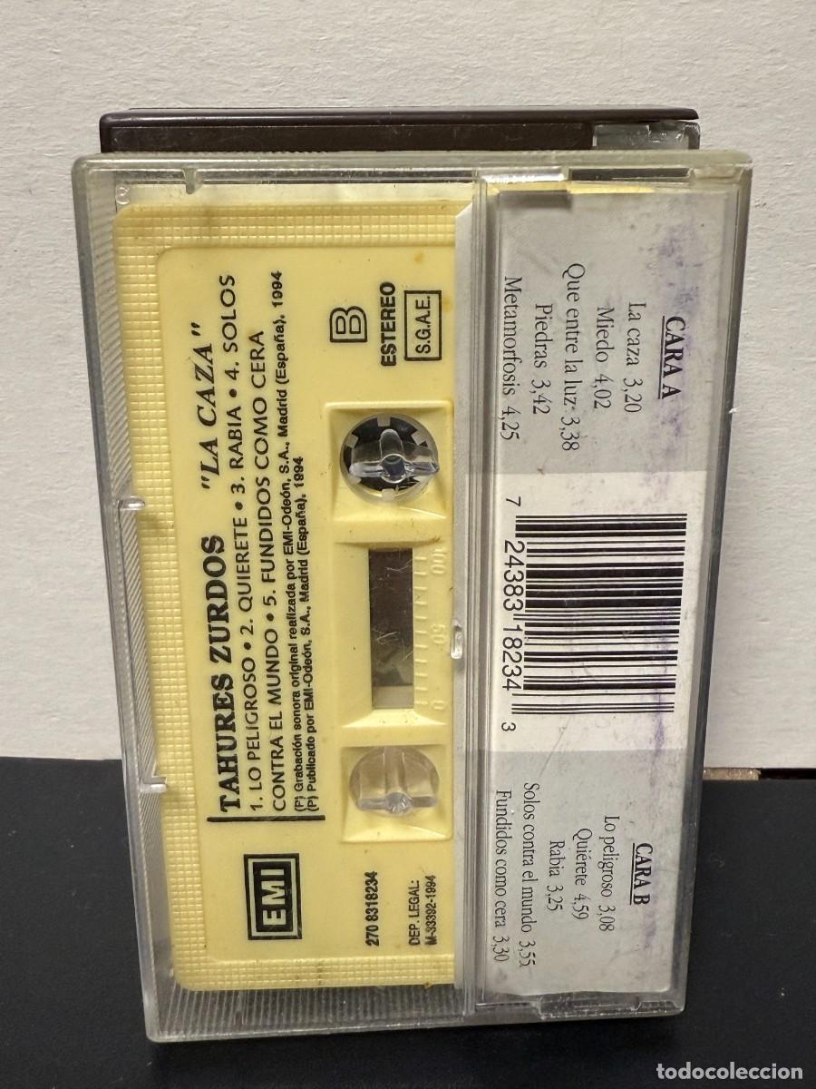 Casetes antiguos: Tah&uacute;res Zurdos - La Caza (Cassette) - Foto 2