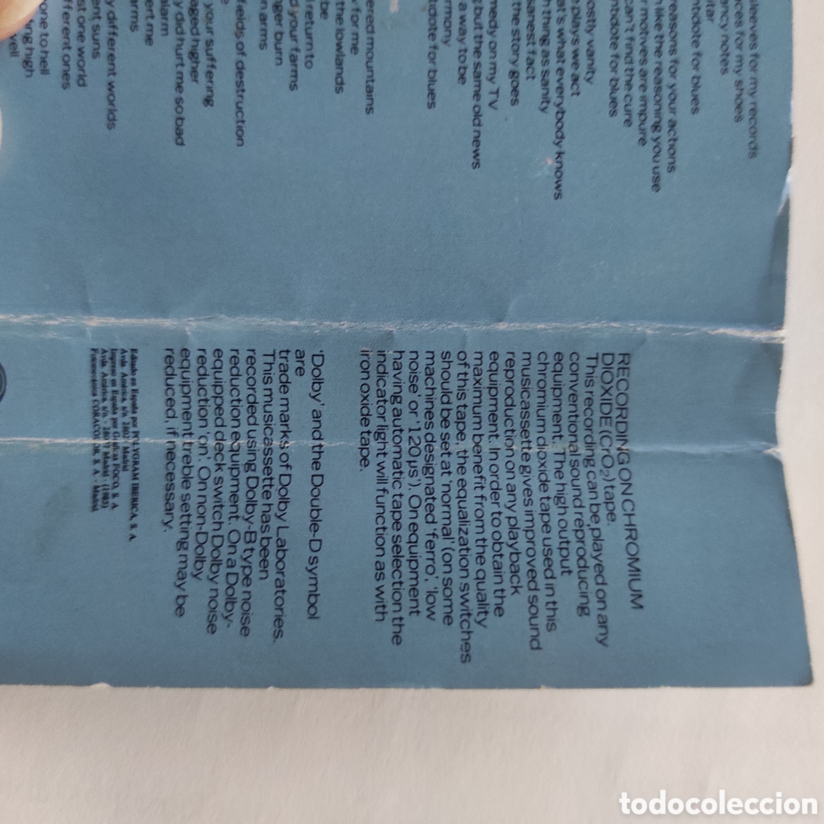 Casetes antiguos: Dire Straits - Brothers in Arms - Foto 7
