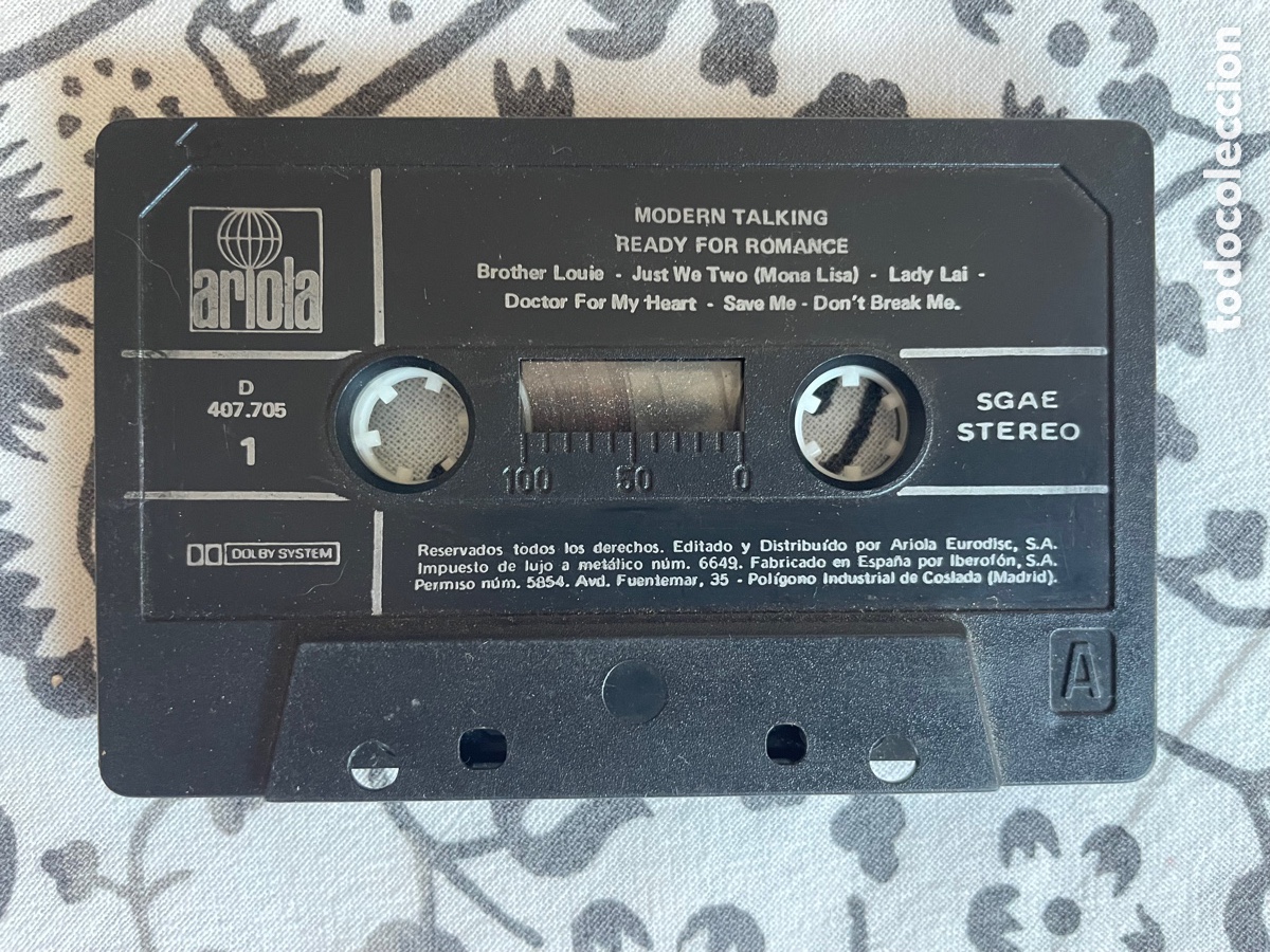 Casetes antiguos: Modern Talking - Ready for Romance / CASETE - Foto 9