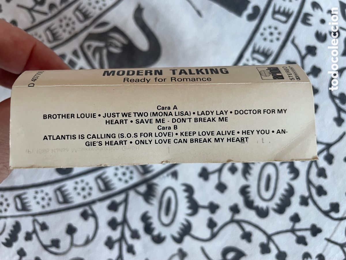 Casetes antiguos: Modern Talking - Ready for Romance / CASETE - Foto 14