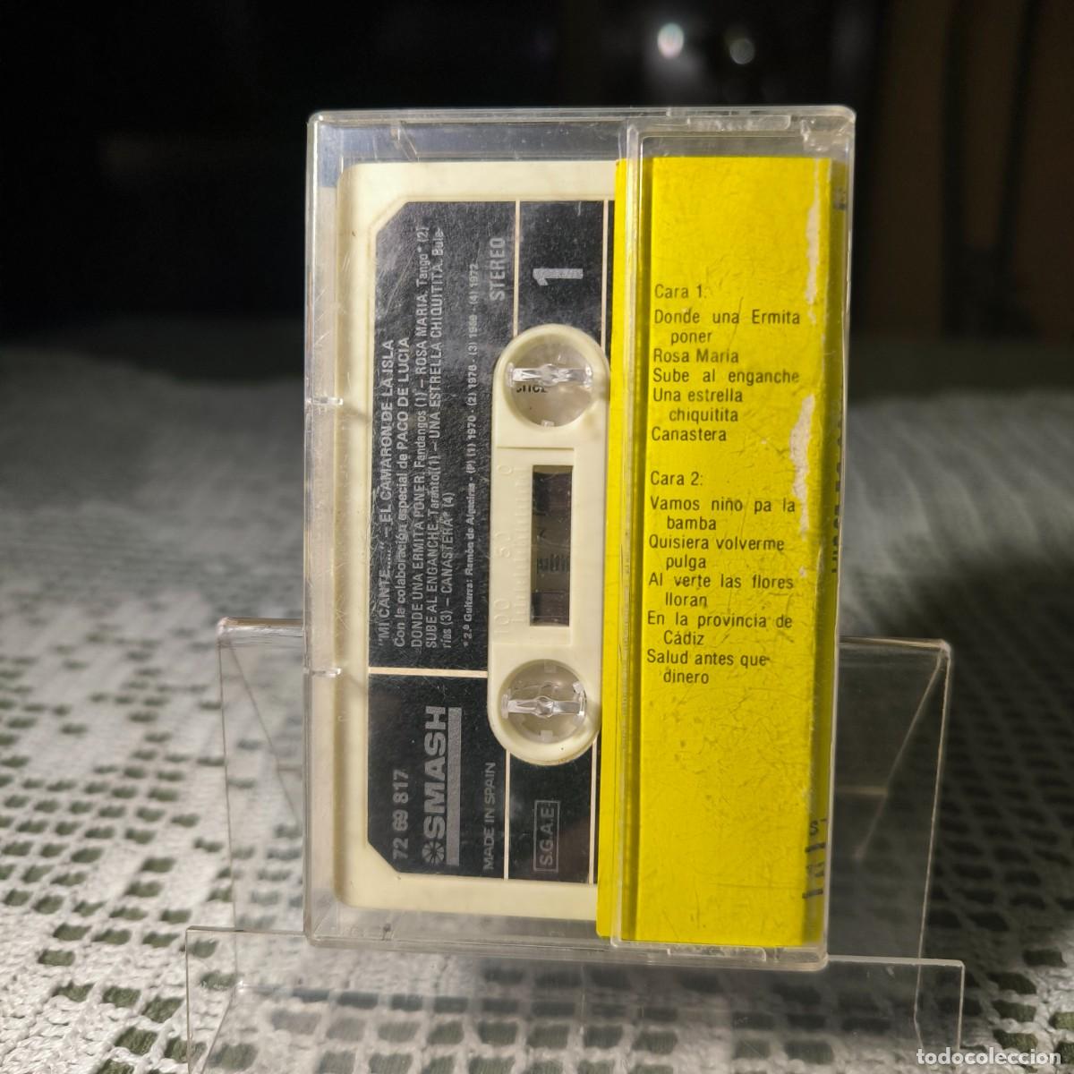 Casetes antiguos: El Camar&oacute;n De La Isla &ndash; Mi Cante... cassette , compilation / K7 - Foto 2