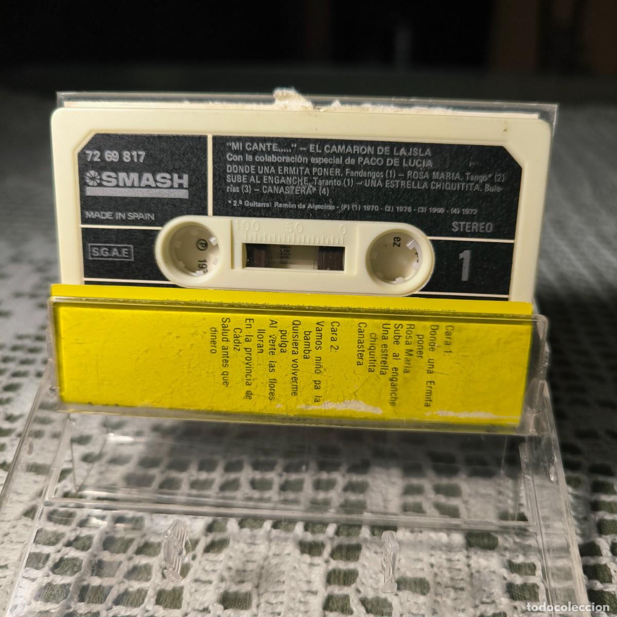 Casetes antiguos: El Camar&oacute;n De La Isla &ndash; Mi Cante... cassette , compilation / K7 - Foto 3